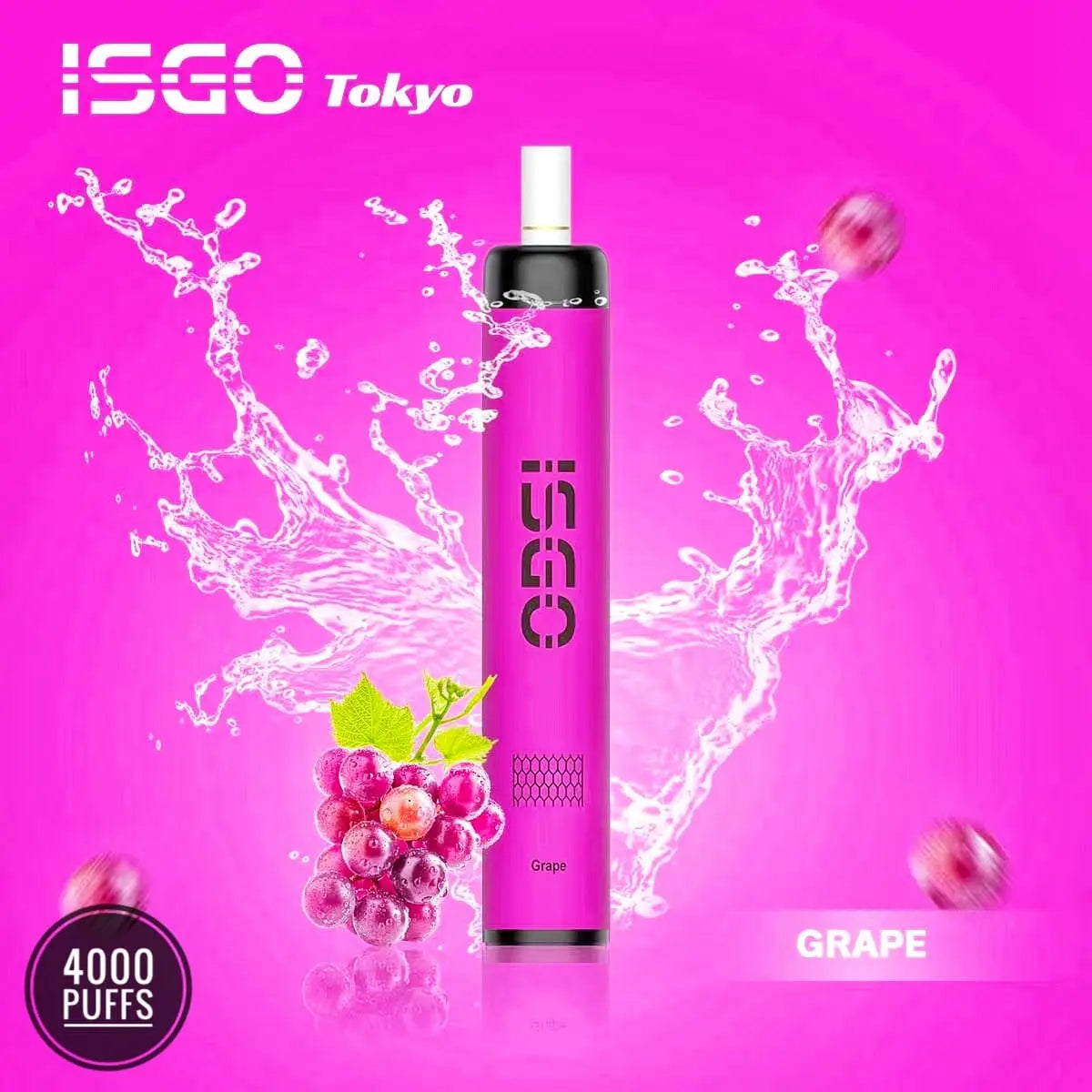 New ISGO Tokyo 4000 Puffs