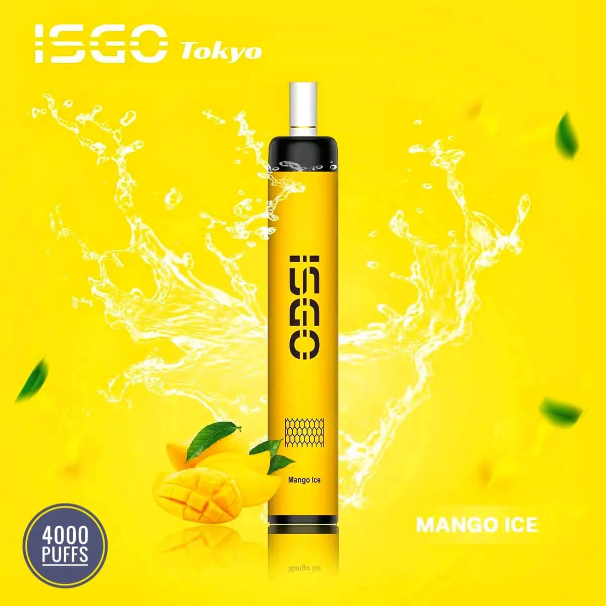 New ISGO Tokyo 4000 Puffs