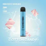 NEW ISGO VEGAS Disposable Vape 2800 Puffs Blueberry