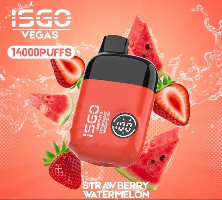 ISGO VEGAS 14000 Puffs Vape Strawberry Watermelon