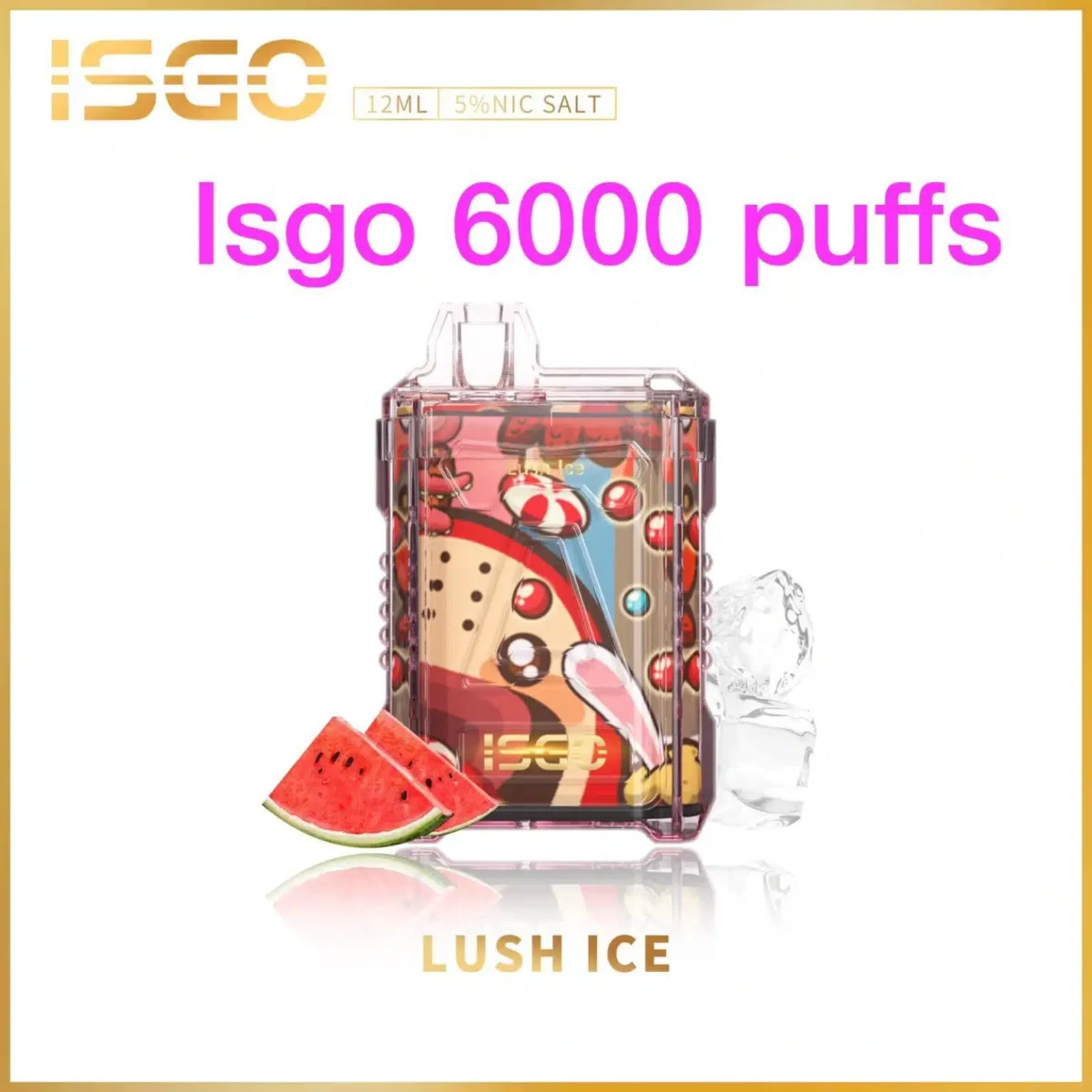ISGO Vape 6000 Puffs Cherry Coke