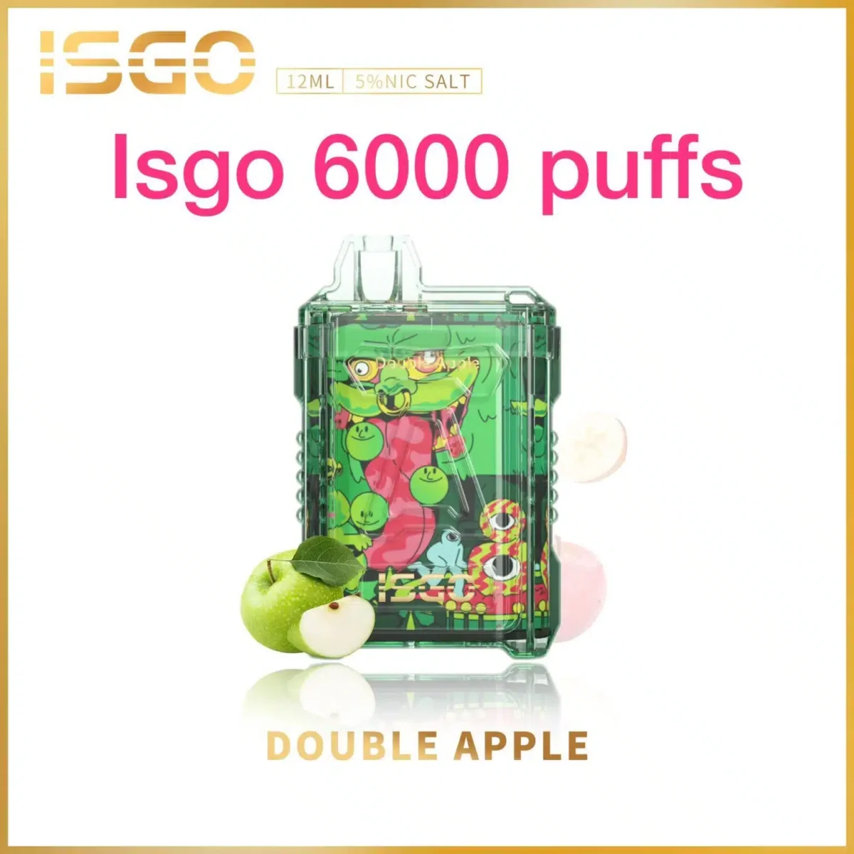 ISGO Vape 6000 Puffs Cherry Coke