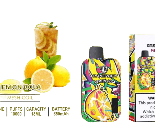 Hyperjoy 10000 Puffs Lemon Cola