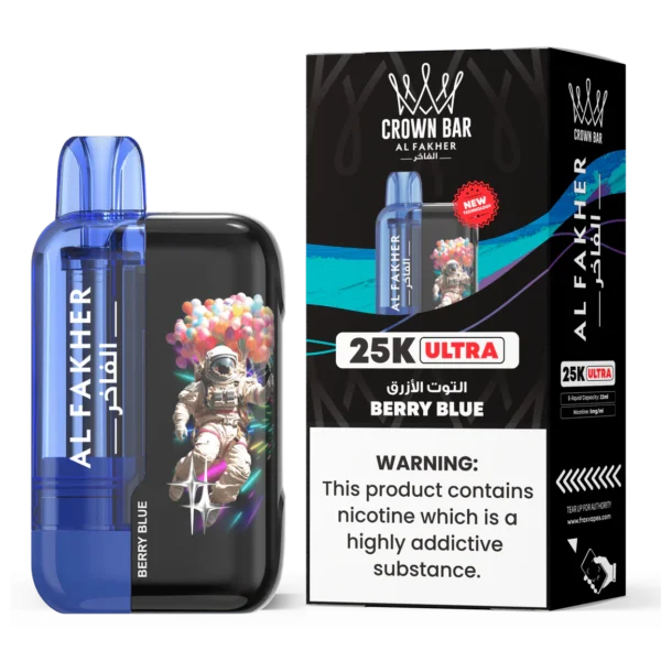 Al Fakher Ultra 25000 Disposable Vape | Bigger Puffs Kit Berry Blue