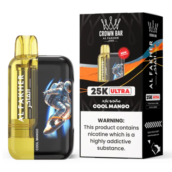 Al Fakher Ultra 25000 Disposable Vape | Bigger Puffs Kit Cool Mango