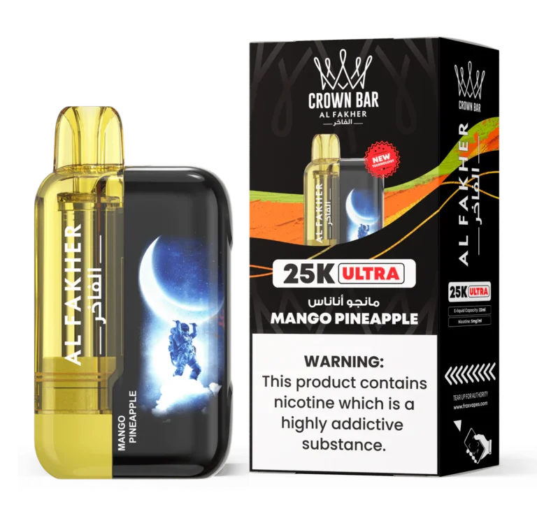 Al Fakher Ultra 25000 Disposable Vape | Bigger Puffs Kit Mango Pineapple