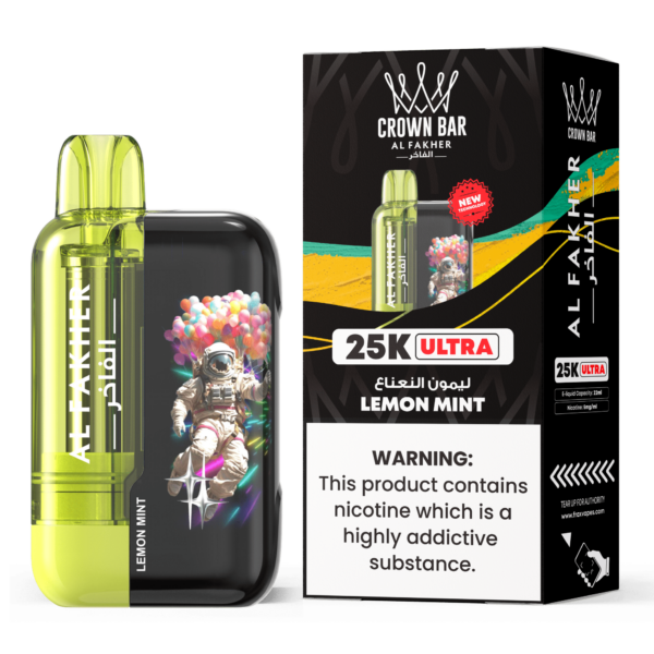 Al Fakher Ultra 25000 Disposable Vape | Bigger Puffs Kit Limon Mint